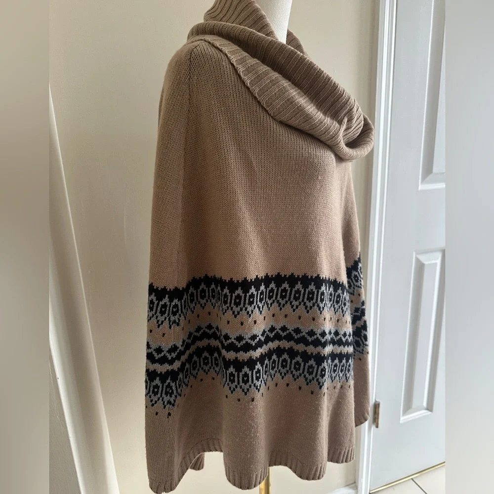 Sweater Poncho- One Size